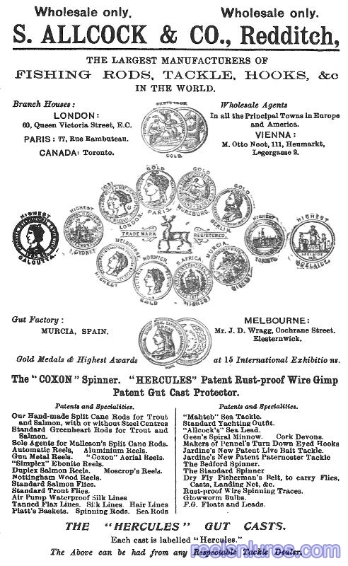 Allcock 1889 Ad