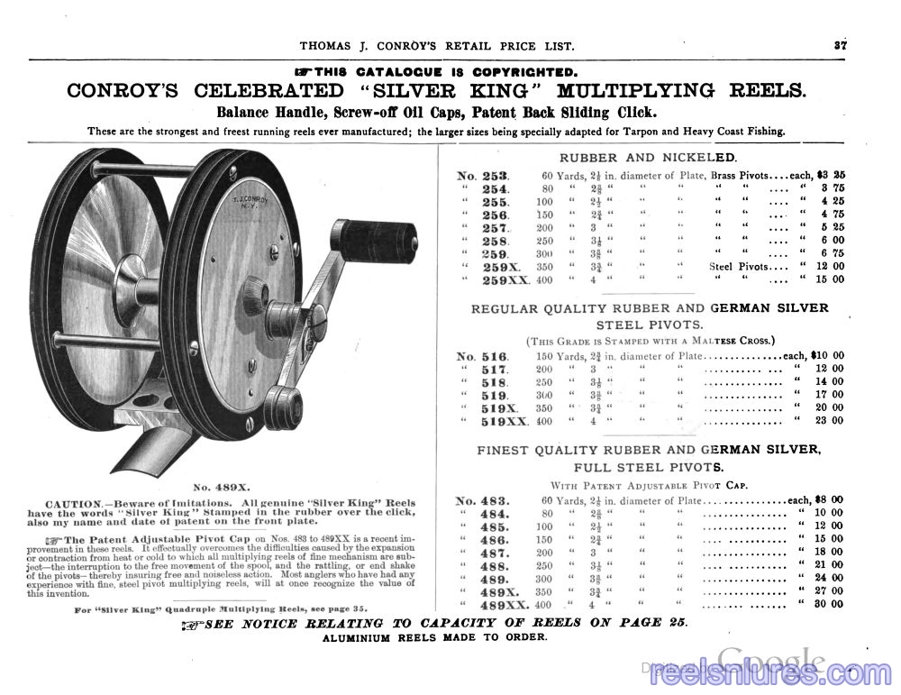 Conroy Reel and Box