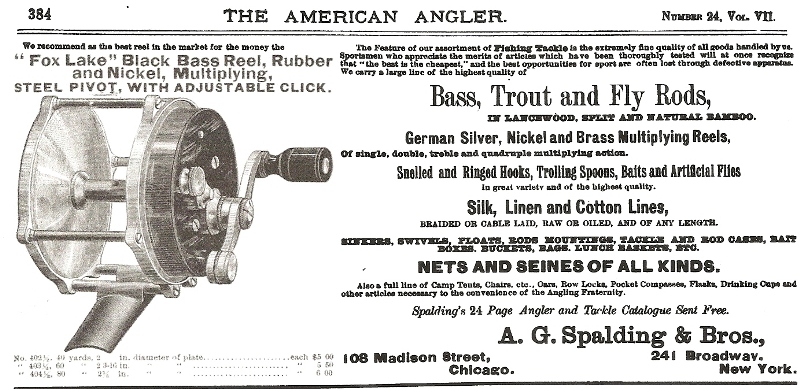 A.G. Spalding Reel