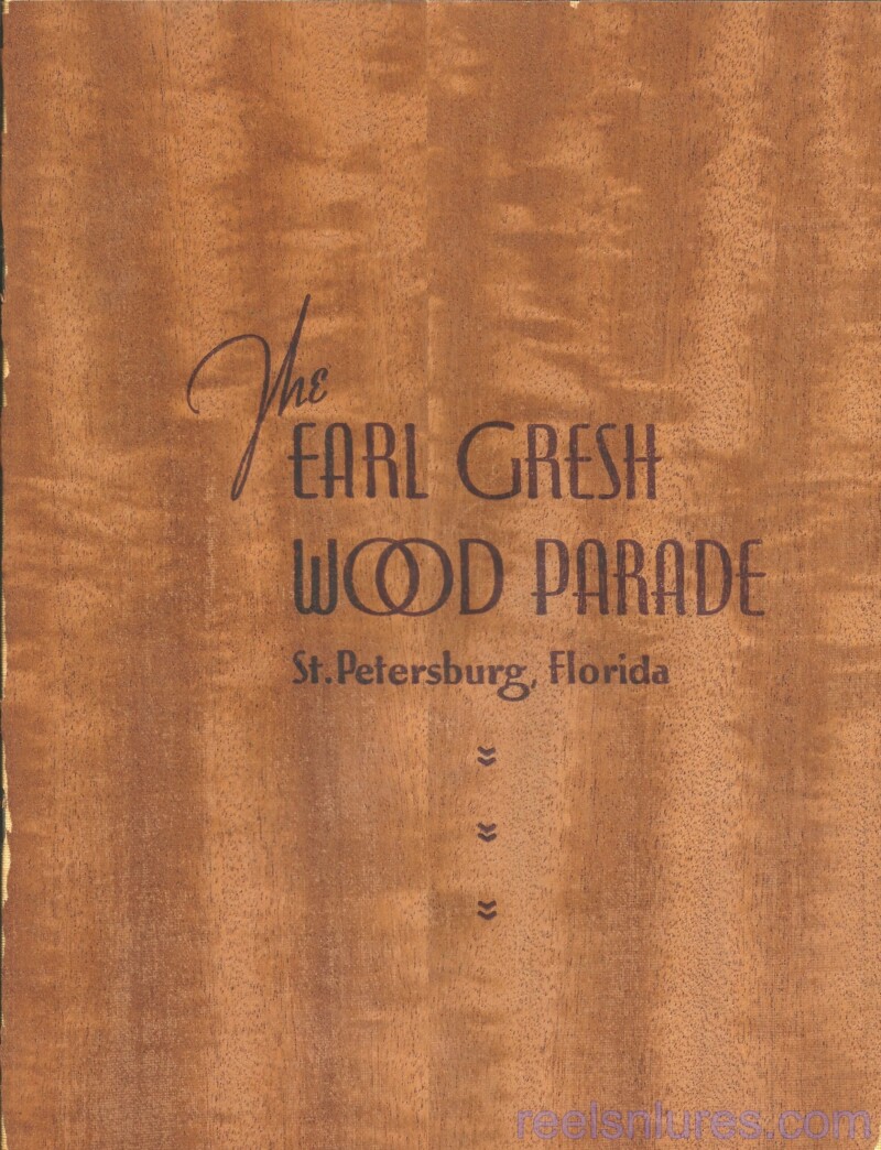 Wood Parade Souvenir Booklet Wood Veneer Cover