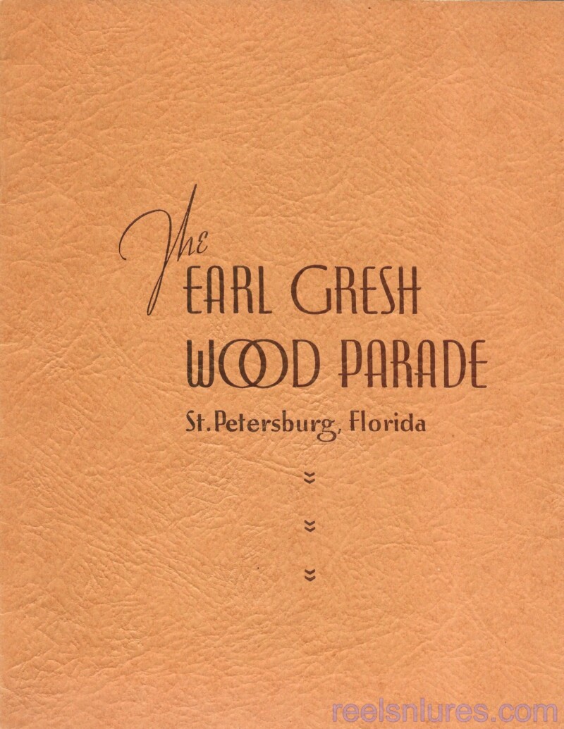 Wood Parade Souvenir Booklet Cover