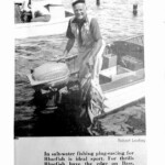 Earl Gresh Fishing Photo in 1952 Florida Speaks Magazine