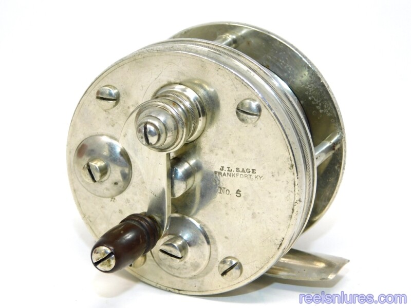 J.L. Sage No. 5 Wide Spool Reel